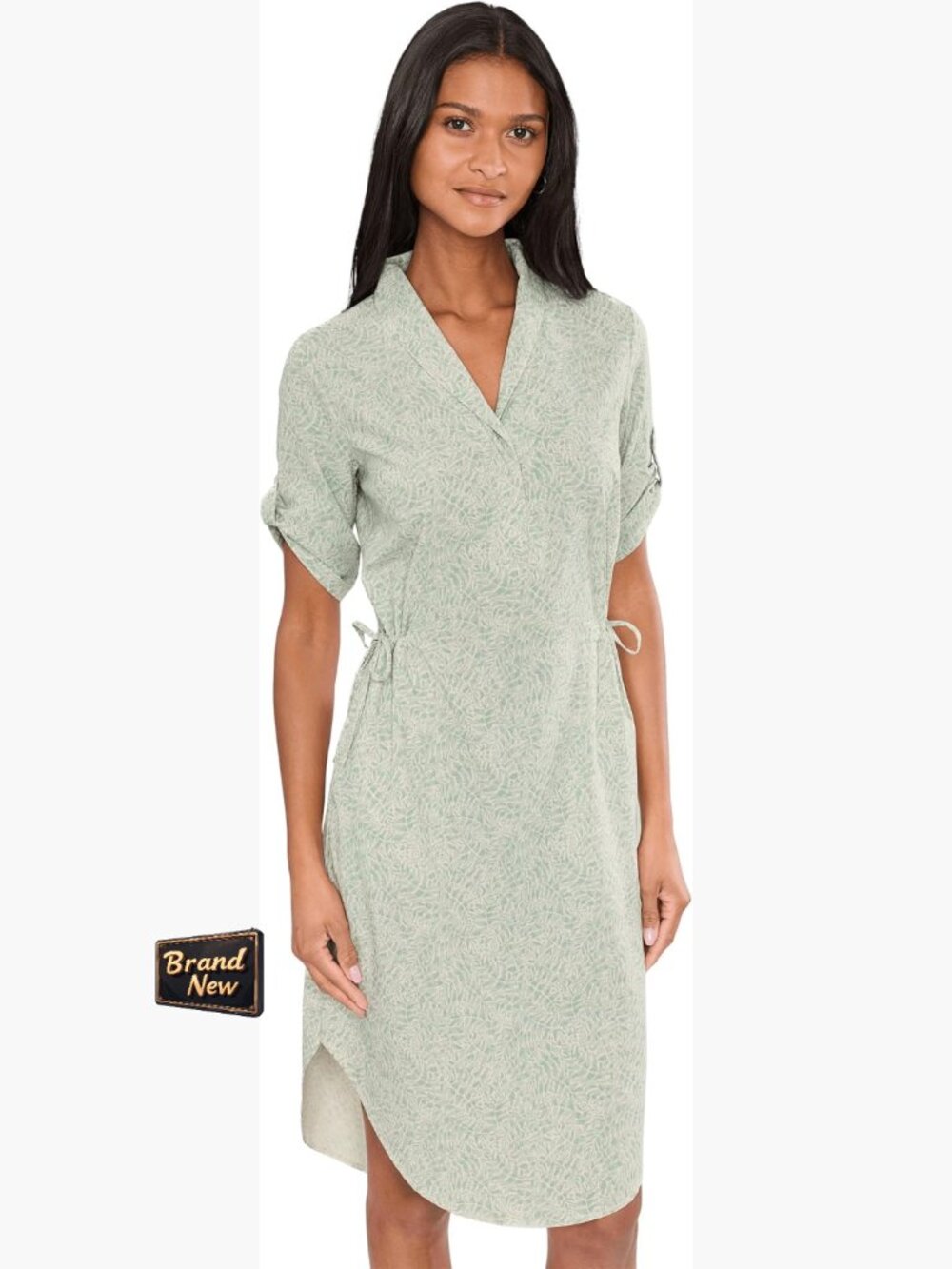 A-Line Travel Dress with Pockets Quick Dry UPF